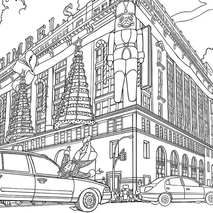 Insight Editions - #1 Pop Culture Publisher - Wholesale Coloring & Activity Book - Adult - Elf: The Official Coloring Book (SALE!)4