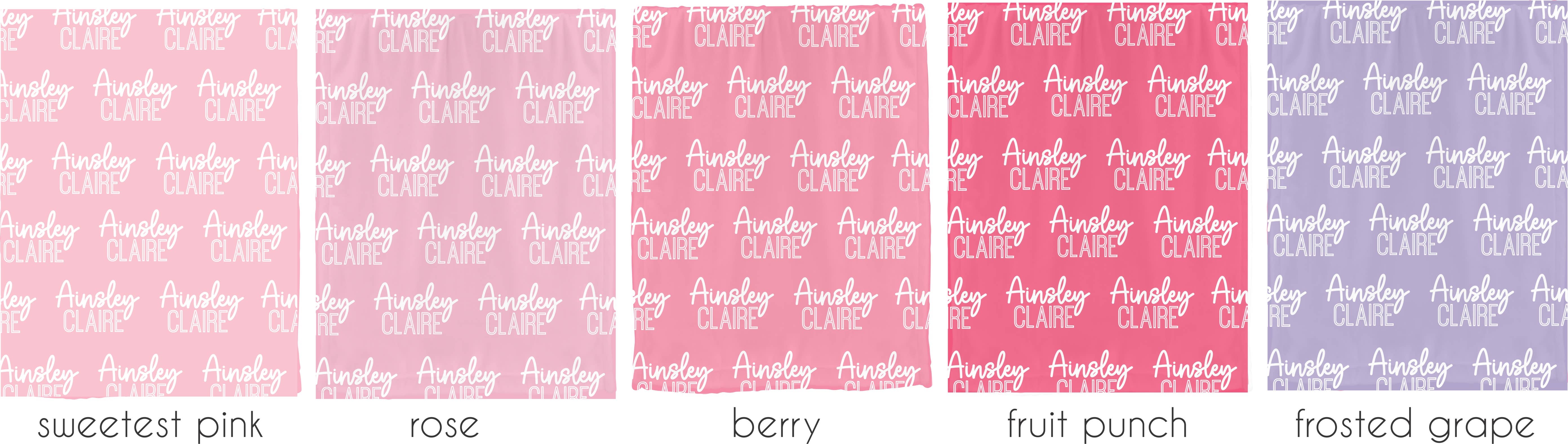 Monogram Junkie – wholesale Bedding blanket – Kids & Baby – Personalized Baby Blanket with Name for Girls1