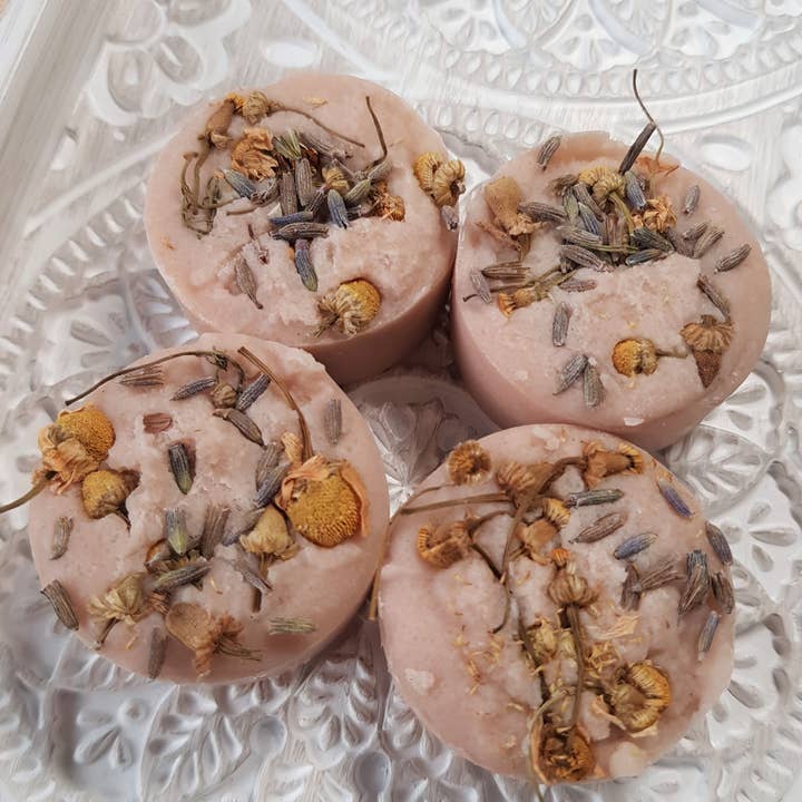 Inhale Botanicals - Wholesale Bath Bomb/Fizz - Warm Slumber Bath Truffles 4 x 25g