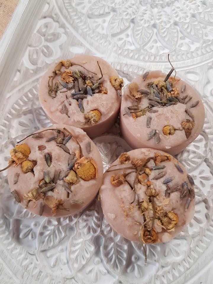 Warm Slumber Bath Truffles 4 x 25g for wholesale by Inhale Botanicals