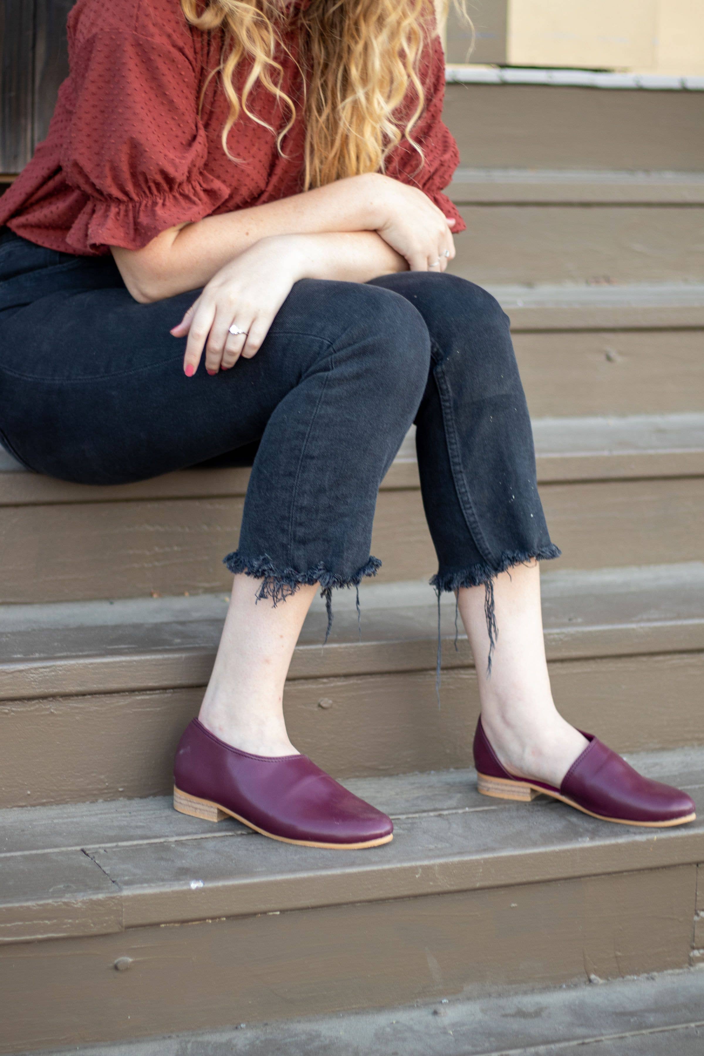 The kirstie lowcut sales bootie in leather