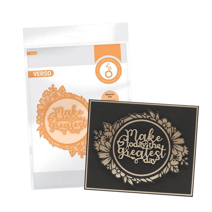 Foliage Frames & Inspiring Sentiments - Circle Die Set - 5100E for wholesale by Tonic Studios