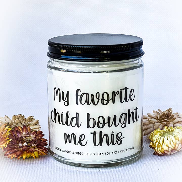 Candela per la festa della mamma per la vendita all'ingrosso da parte di Soy Creations Studio