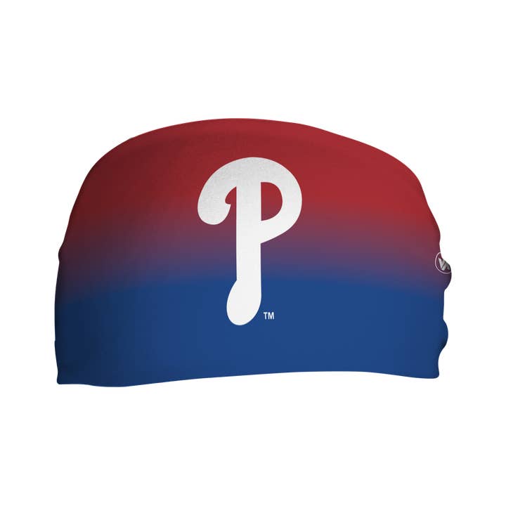 Red Phillies Cooling Headband: Ombre Fade for wholesale on Faire
