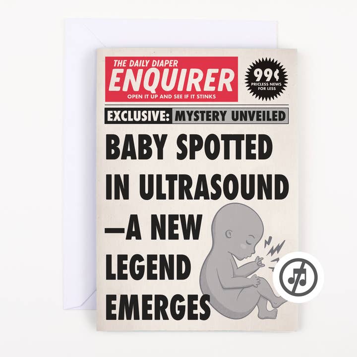 Gender Reveal Girl Surprise (No Music) for wholesale by Joker Greeting