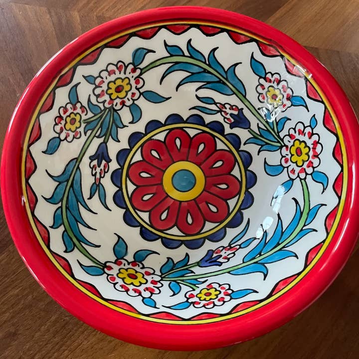 Leila Red Bowl for wholesale by SO JUST SHOP