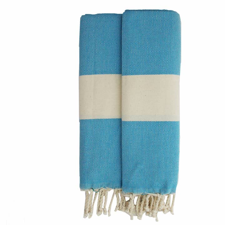 Moulin Fouta Blue for wholesale by Elegances