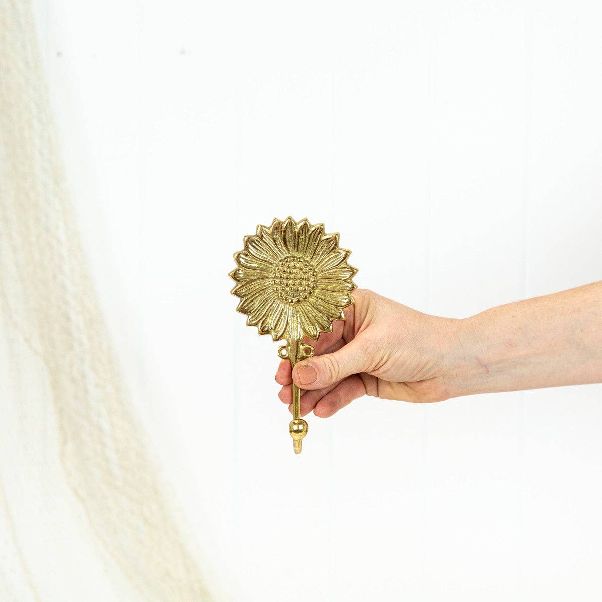 Coast Imports – Großhandel Wandhaken – Sonnenblumenhaken - Glänzend #03210