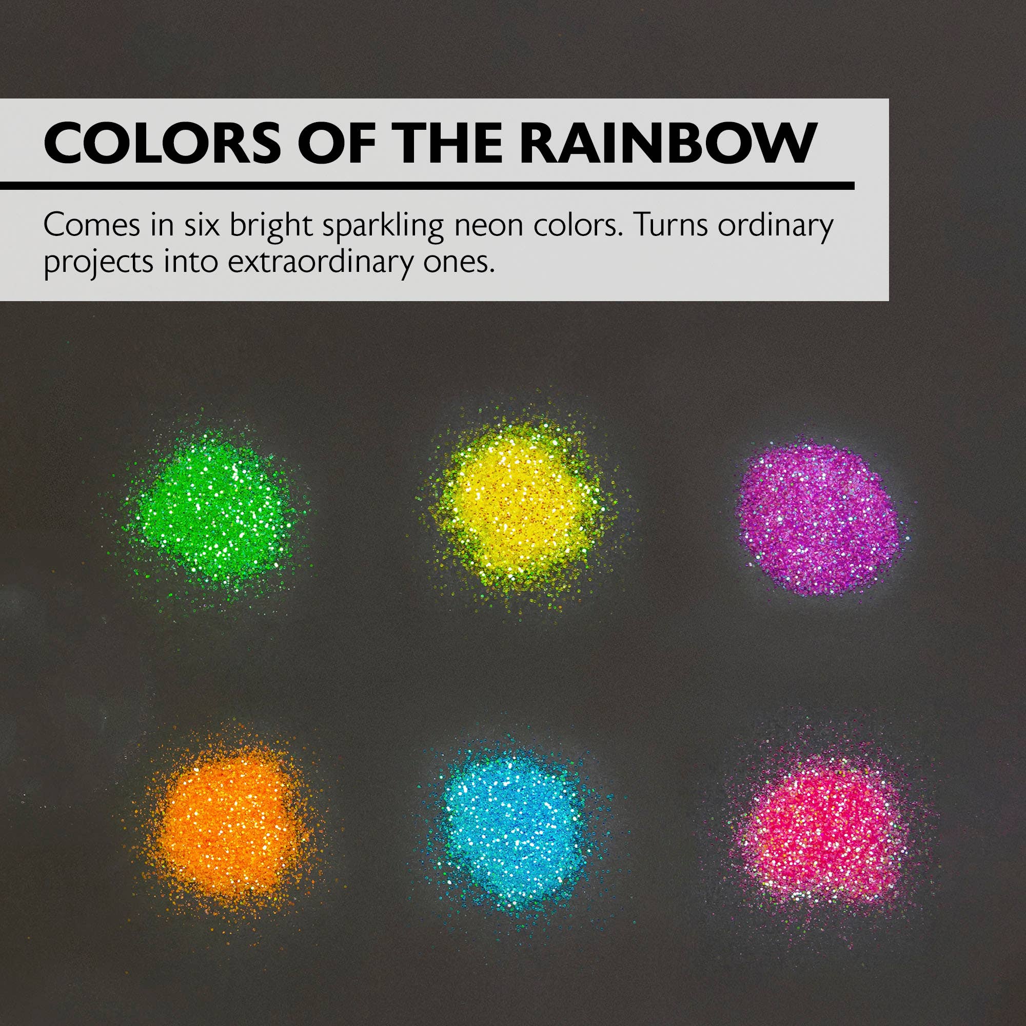 BAZIC Products - Wholesale Body Glitter/Shimmer - Glitter Shaker 56.6g / 2 Oz. Neon Color4