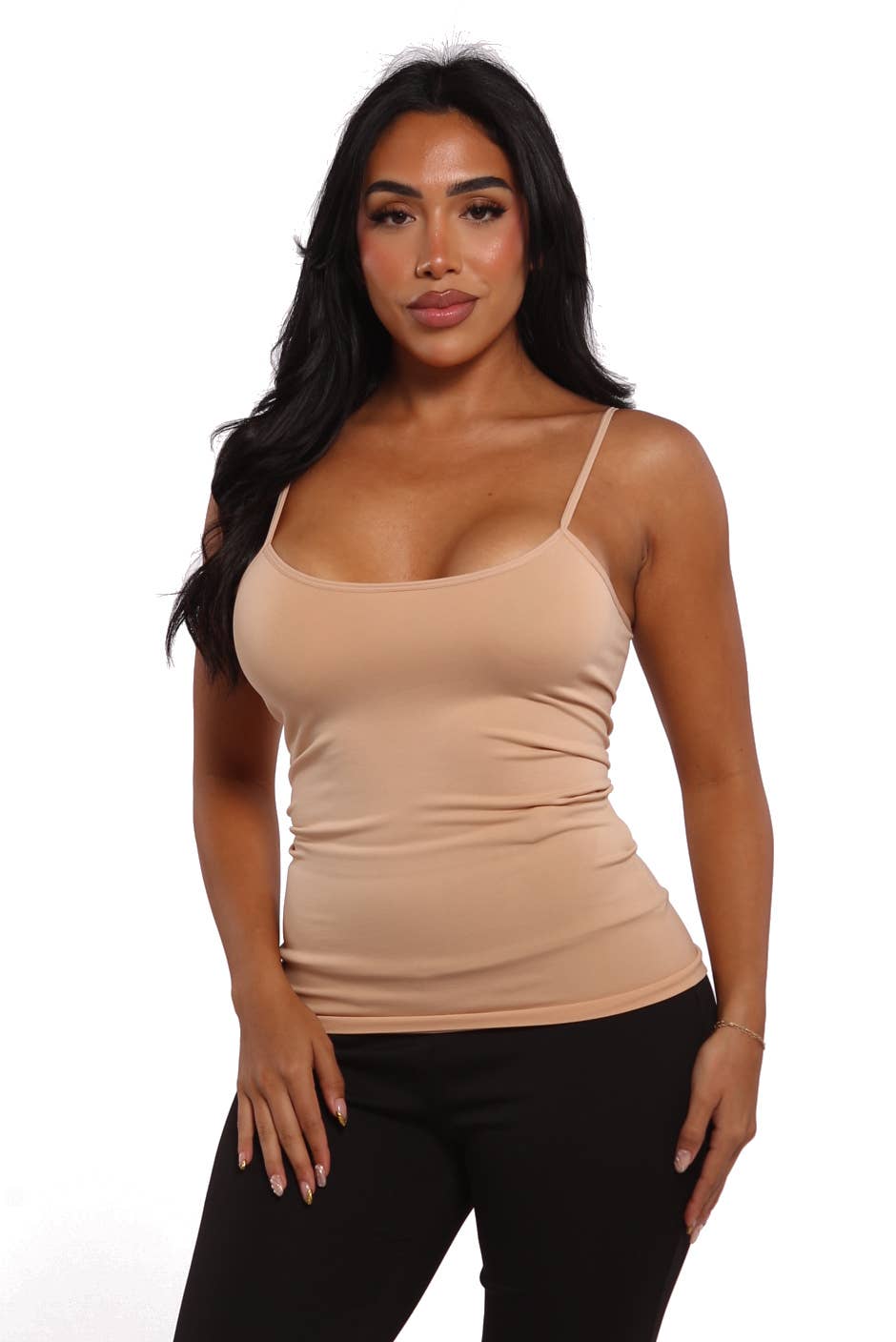 REDFINCH APPAREL INC - Wholesale Camisole - Women's - Womens Seamless Solid Cami Tops0