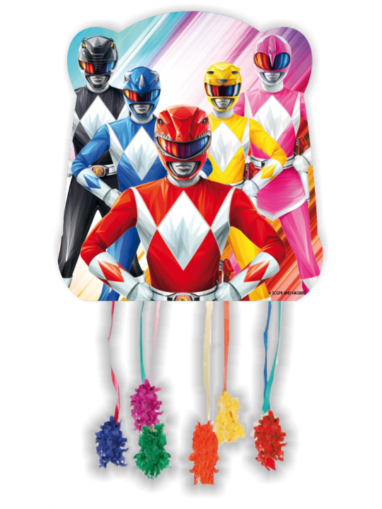Dream Party - Vendita all'ingrosso Regalini per gli invitati - Piñata Power Rangers 33 x 28 cm0