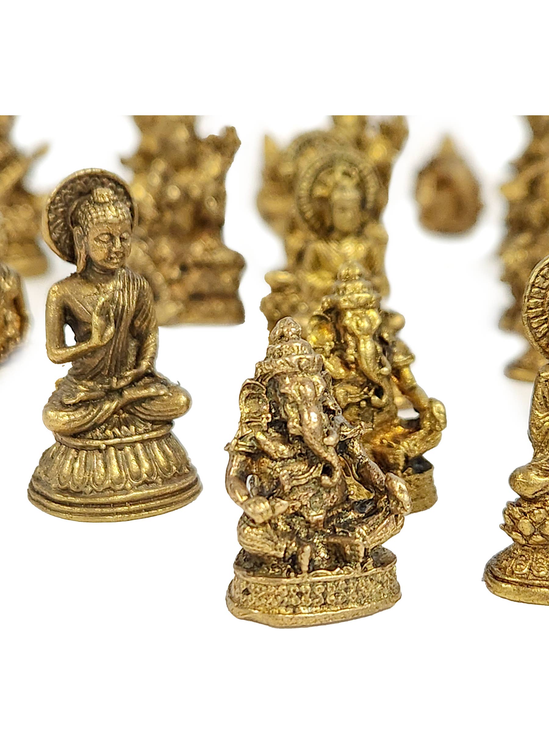 Yak & Yeti - Wholesale Decorative Figurine - Pocket Mini Brass Statues (Min quantity 30 pcs)3