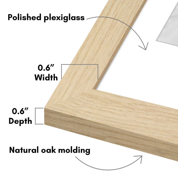 Americanflat - Wholesale Picture Frame - Americanflat 5 Pack Picture Frames With Mat Plexiglass Cover114