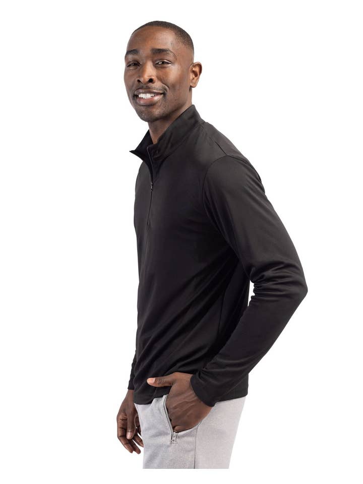 Cutter & Buck - Wholesale Athletic Top - Men's - Clique Spin Eco Performance Half Zip Mens Pullover2