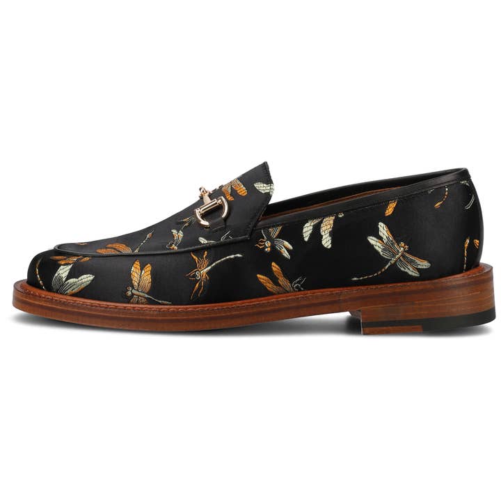 Taft - Wholesale Loafers - Women's - TAFT Fitz Loafer in Black Dragonfly