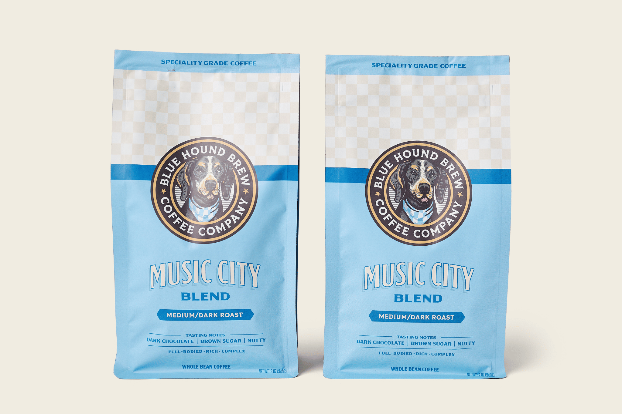 Blue Hound Brew - Wholesale Coffee Beans - Music City Blend Coffee - Medium/Dark Roast1