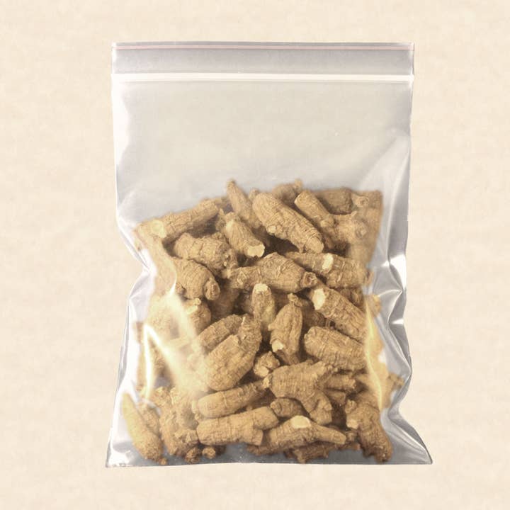 1/2 lbs Medium Ginseng Root for wholesale by Burmeister Ginseng