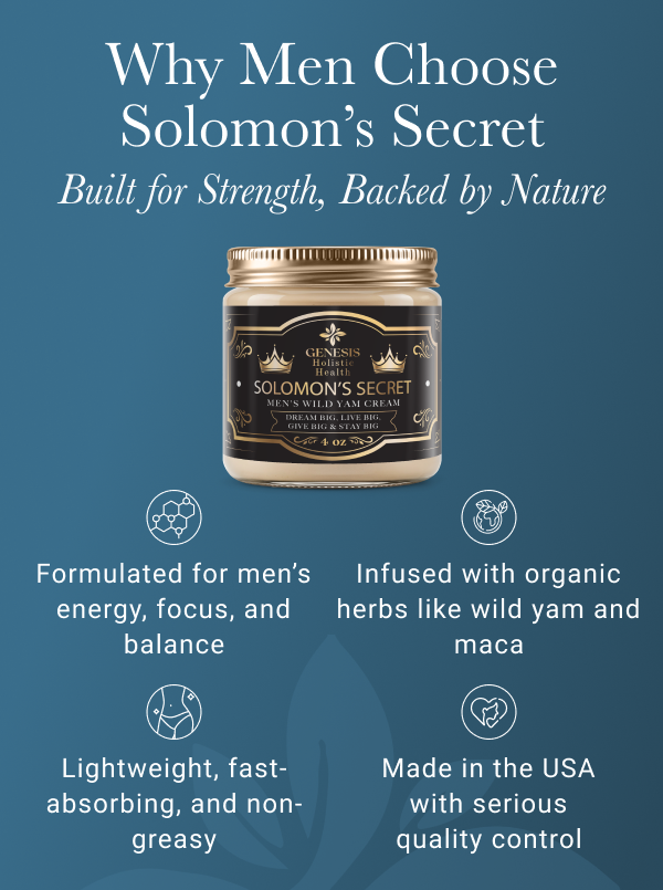 Genesis Holistic Health - Wholesale Healing Salve/Balm/Cream - Solomon's Secret 4oz.2