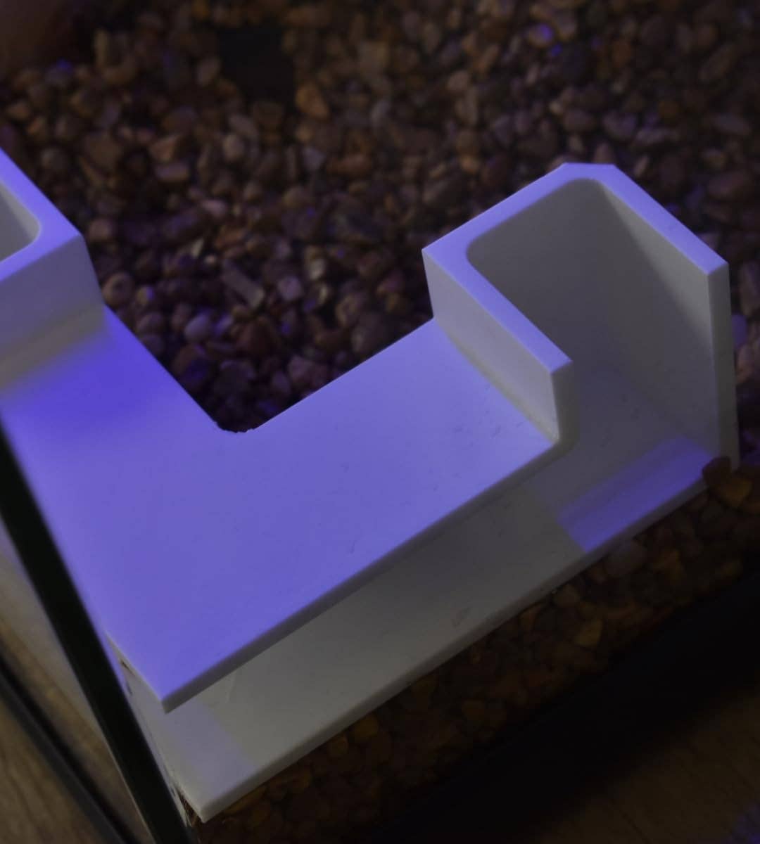 Chatelet - Vente Décorations de table - Tunnel souterrain de l'aquarium Chatelet | Refuge de poissons et de crevettes pour aquariums | Tunnel d'observation souterrain unique | Fabriqué aux États-Unis13