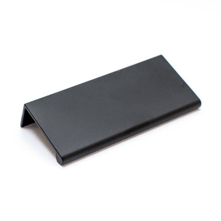 Euro Zeitgenössischer Kantenbeschlag 3,5" - Matt Schwarz für den Großhandel von Battle Creek Hardware