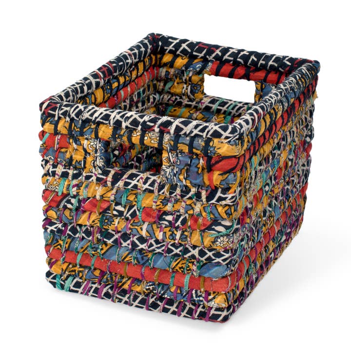 Sari Storage Basket 10H for wholesale by Ten Thousand Villages