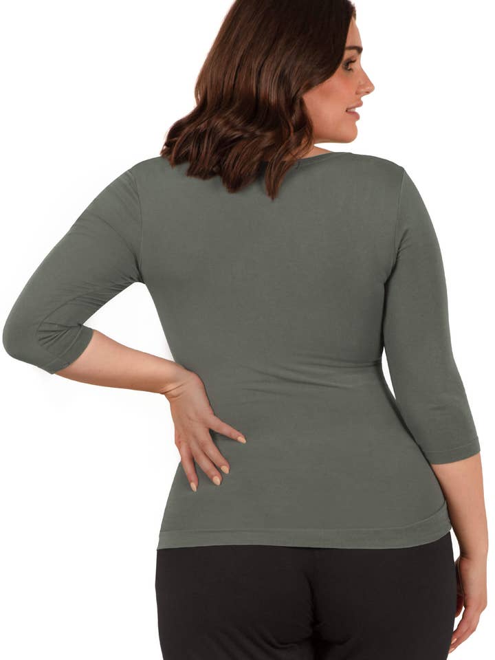 B Free AUSTRALIA - Wholesale T-Shirt - Women's - Bamboo 3/4 Sleeve Top13