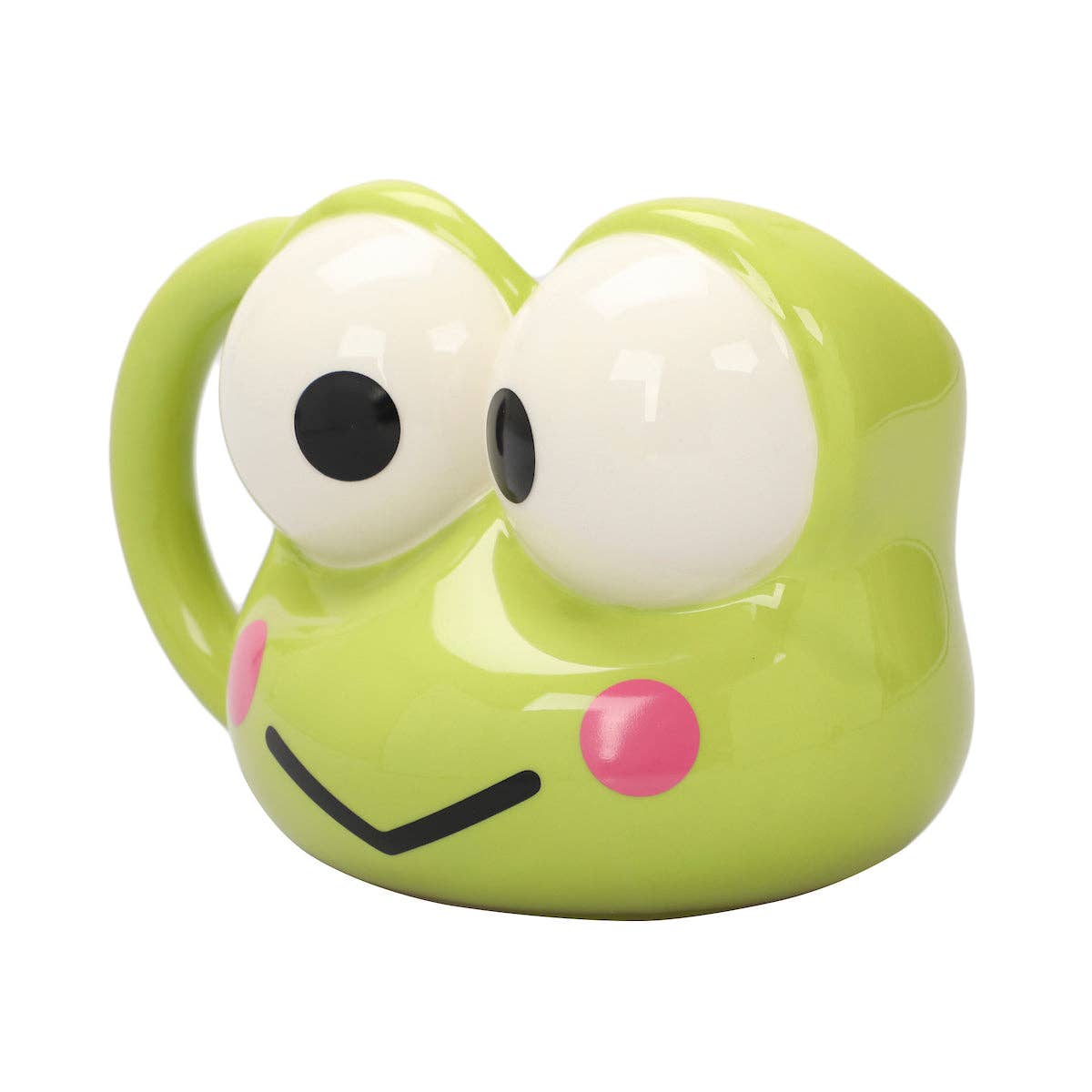 Bioworld Merchandising - Wholesale Coffee Mug - Keroppi 16 oz. Sculpted Ceramic Mug1