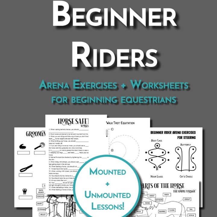 Circus Unicorn Shop - Wholesale Horseback Riding Gear - Equestrian Workbook Sampler5