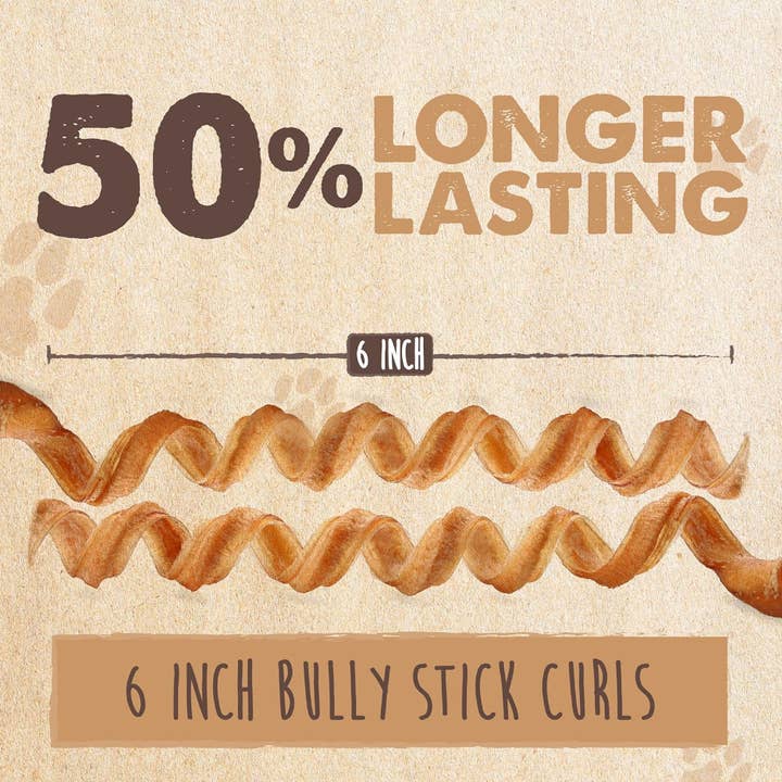 Mighty Paw - Wholesale Pet Treats - Dog - All-Natural Bully Stick Curls5