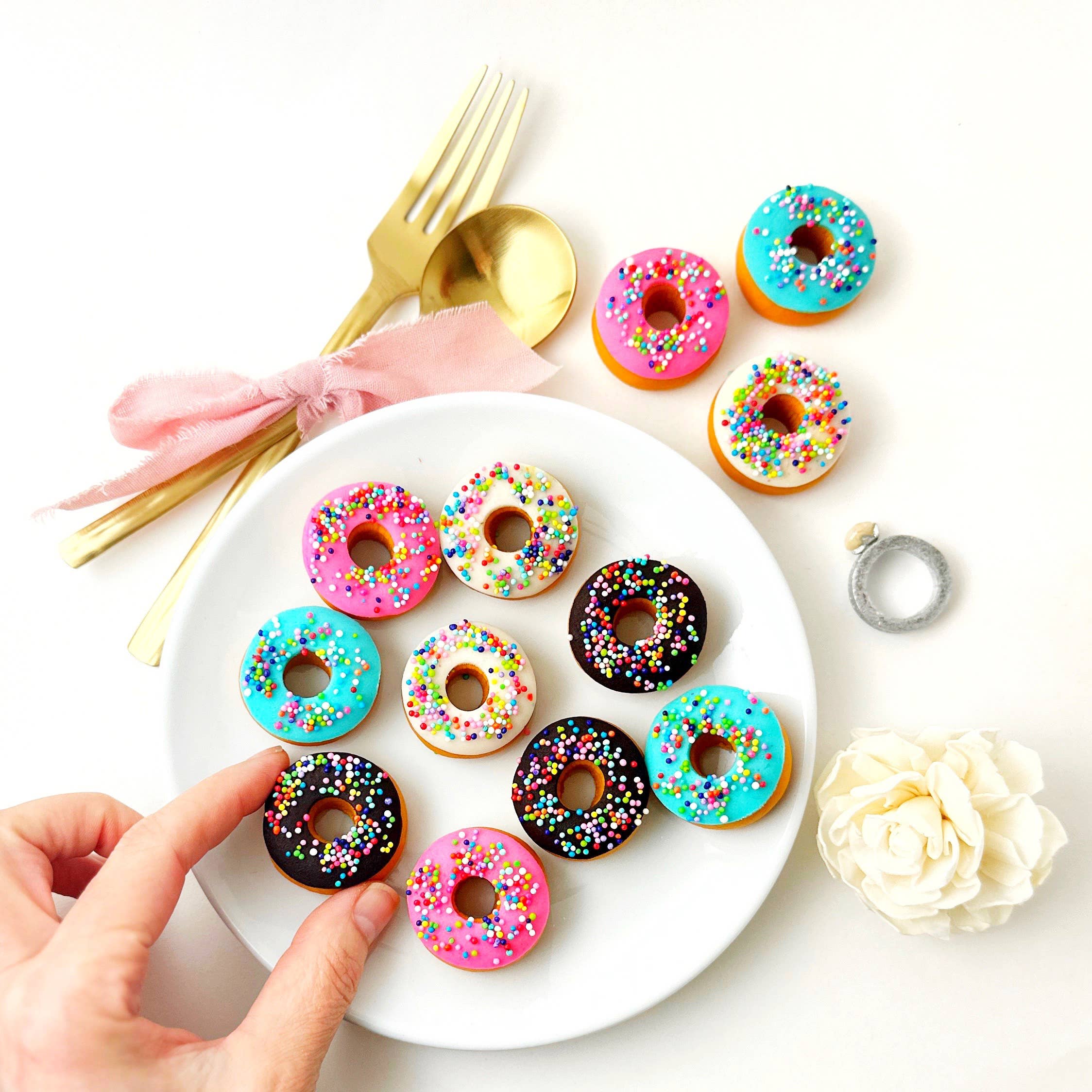 marzipops - Wholesale Hard Candy - Gourmet Marzipan Sprinkle Donuts Candy Treats2