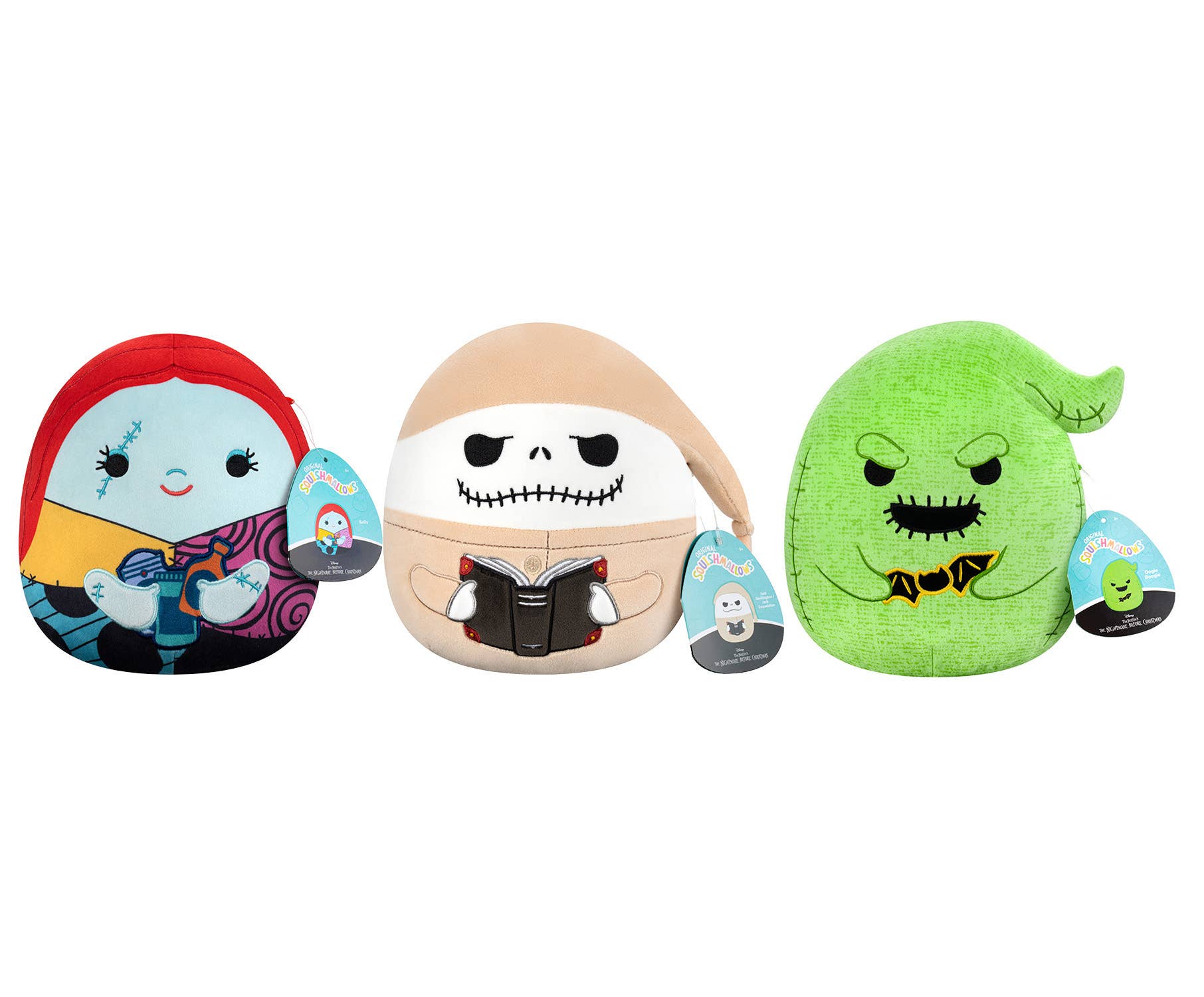 License 2 Play Toys - Wholesale Stuffed/Plush Toy - Kids & Baby - Squishmallows 8" Disney Nightmare Before Xmas in 6pc Display
