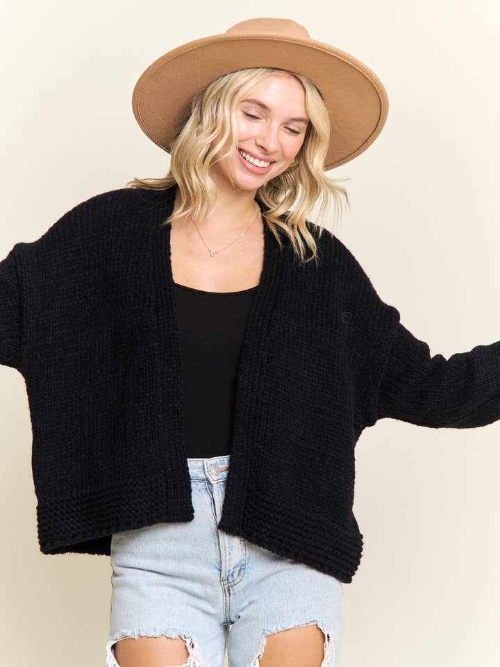 LESW3746-KNÄPPAD AXELTRÖJA KOFTA för wholesale av Madelyn