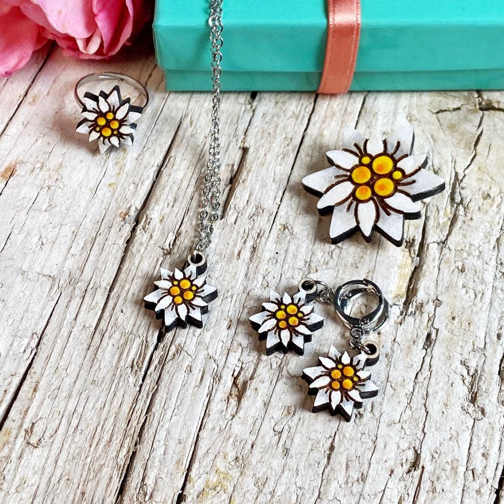 Daffodil – Engroshandel Halskæde med vedhæng – Edelweiss mini halskæde2