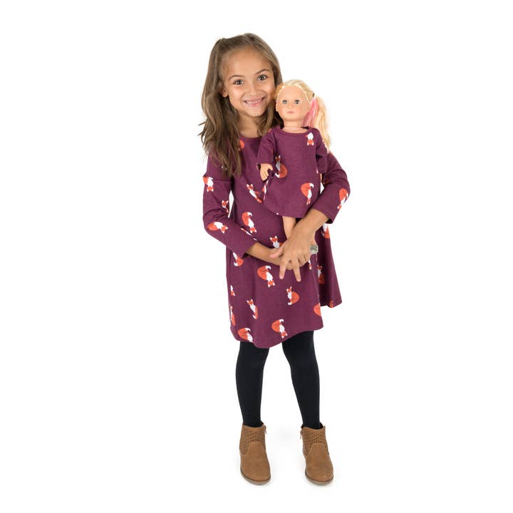 Leveret Pajamas - Wholesale Doll - Kids - Kids Girl & Doll Cotton Dress Back to School2