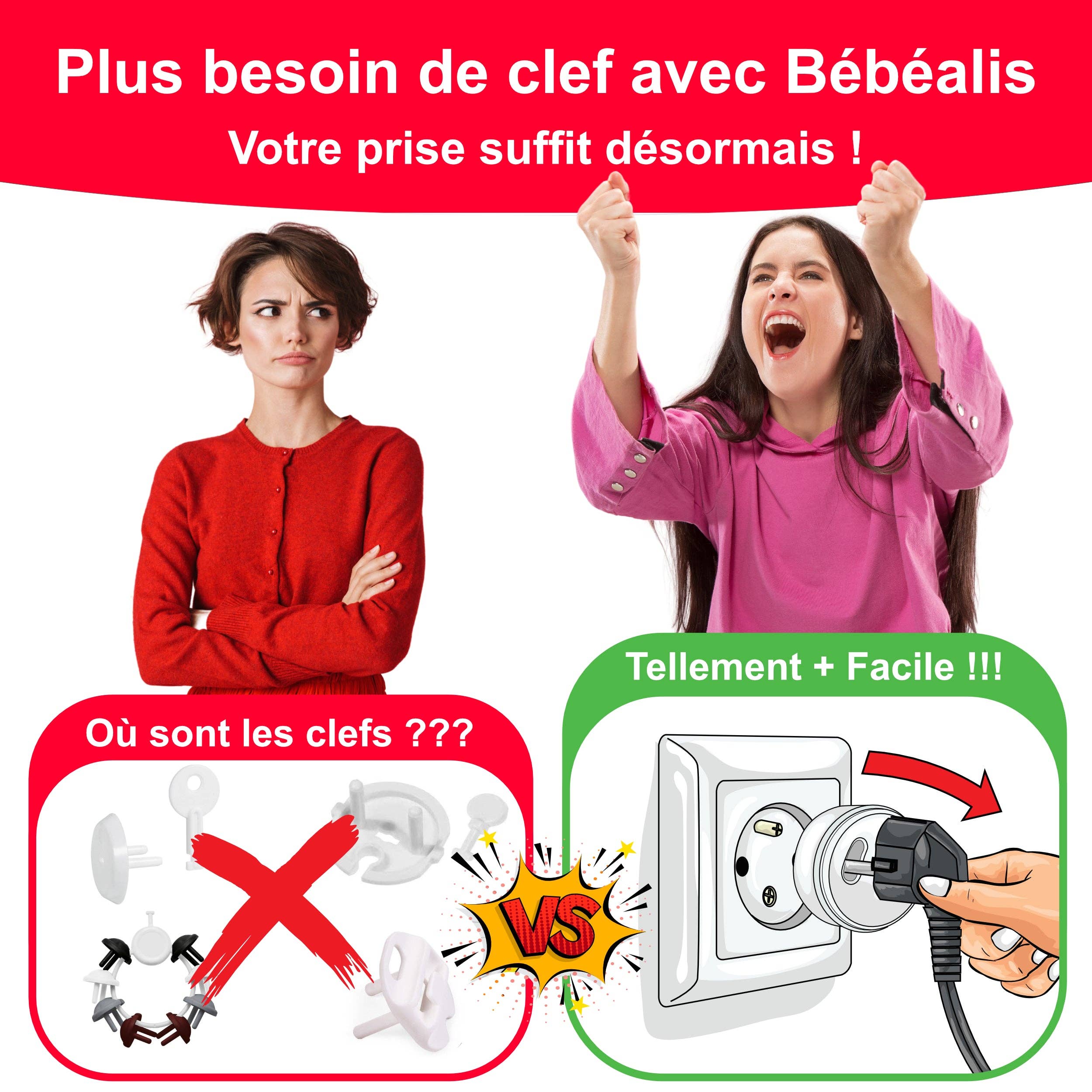 Bébéalis - Wholesale Shoe Accessories - Kids & Baby - Pack of [10/20] Baby Socket Covers - Removable Without Key1