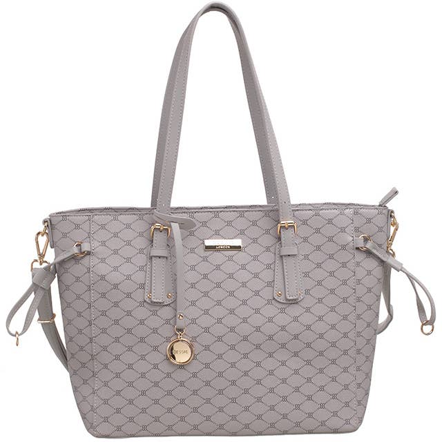 Bessie London - Wholesale Shoulder Bag - Women's - MONOGRAM 2 IN 1 SHOULDER BAG7