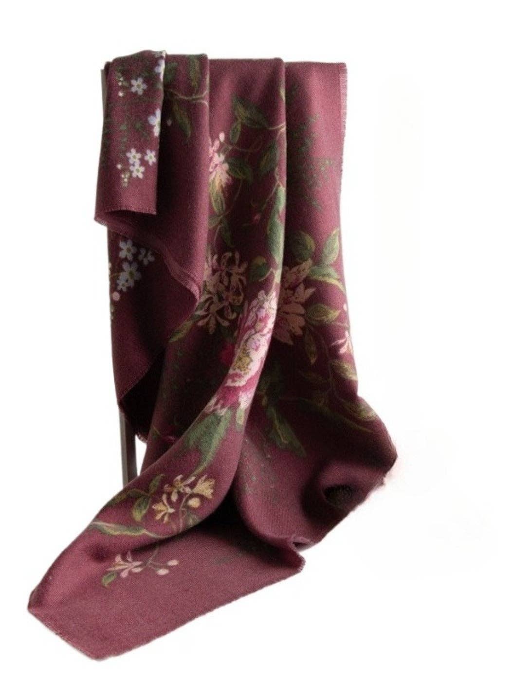 Funkyrel® Atzbranding Limited - Vente Écharpe – femme - Scarvii - Écharpe et Châle d'Hiver à Imprimé Floral Vintage2