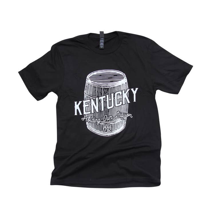 Camiseta Black KY Holding Our Liquor para venta al por mayor de Barrel Down South