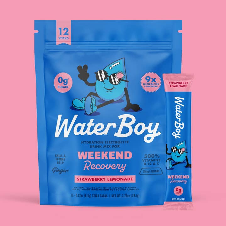 Waterboy - Wholesale Powdered Health Drink - Weekend Recovery0