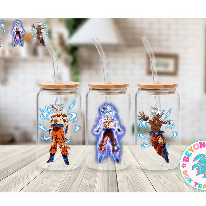 Dragon Anime 16oz UVDTF wrap for wholesale by BEYOND THE BOX TRANSFERS