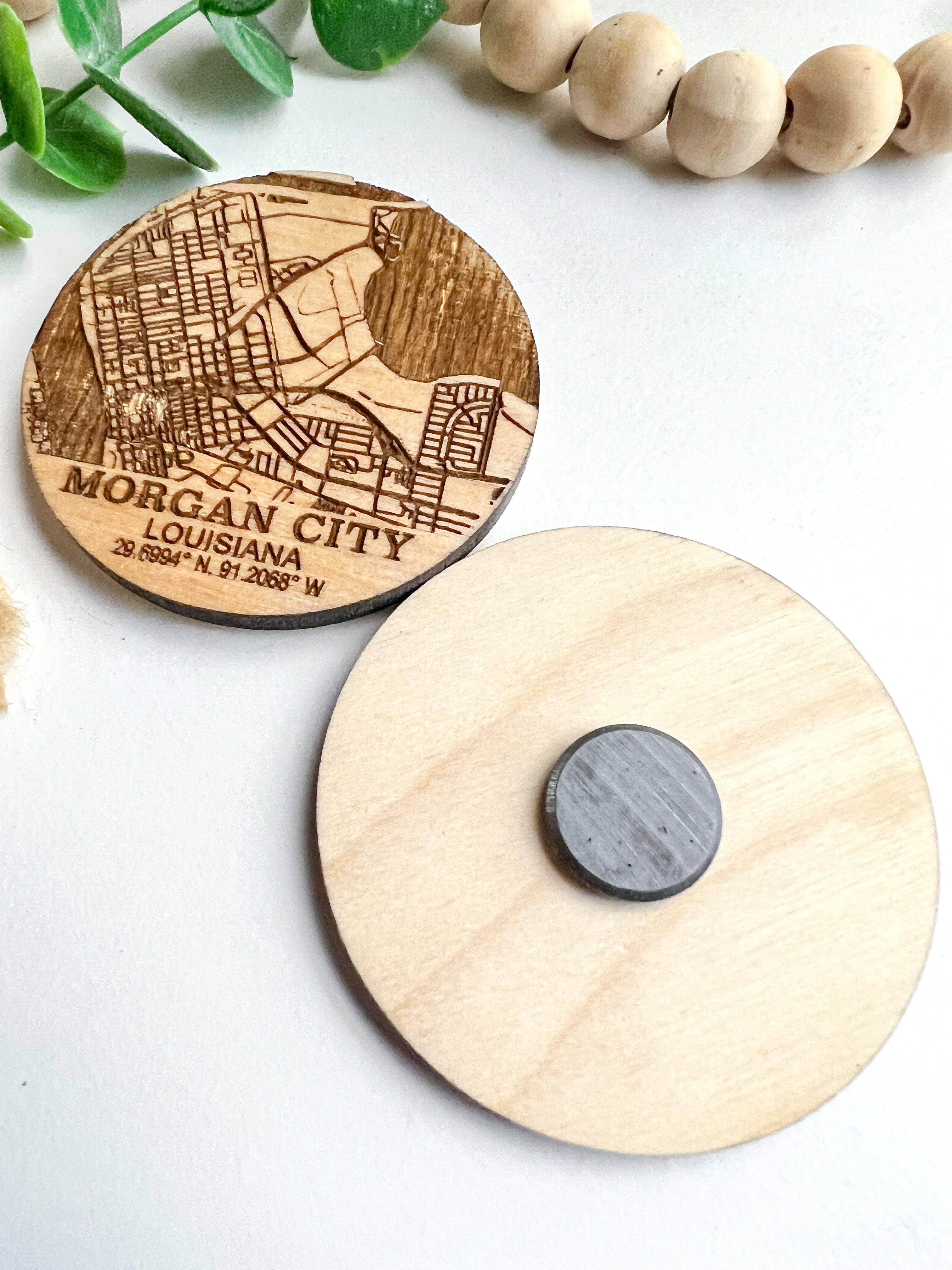 Geaux Magnolia – Engroshandel Magnet – Kort Brugerdefineret Magnet3