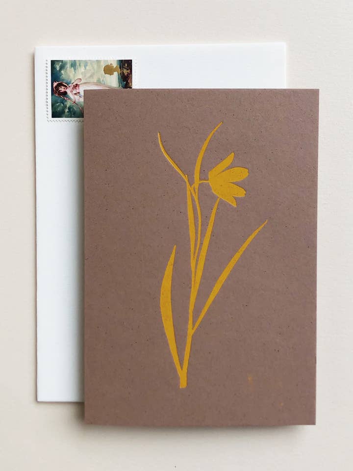 Carte fritillaire Silhouette pour la vente par Tpel Paper & press