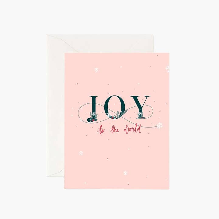 Joy Card - Case of 25 for wholesale by Cardsy