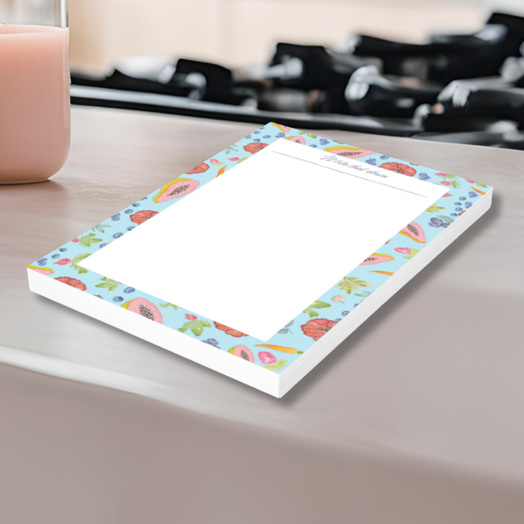 Patricia's Stationery + Designs - Wholesale Notepad - Papaya Maya Notepad 2