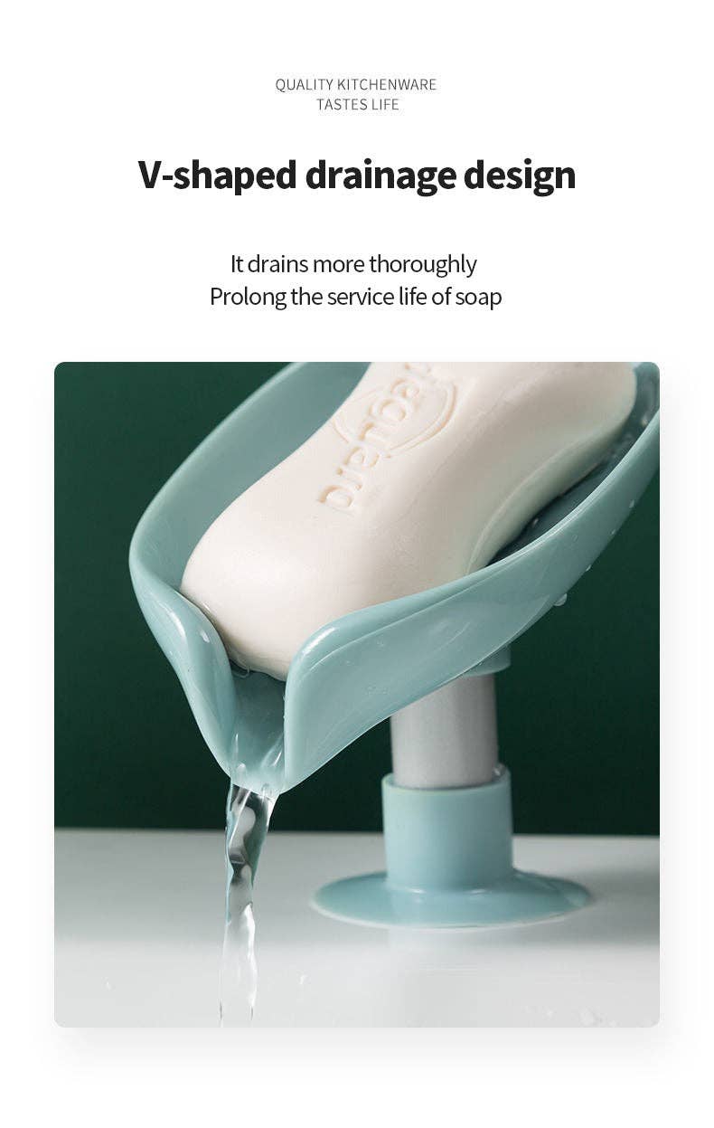 VIGOR - Wholesale Bath Soap Dish - Lotus Leaf Soap Dish Holder(10 Pack)2