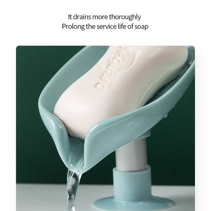 VIGOR - Wholesale Bath Soap Dish - Lotus Leaf Soap Dish Holder(10 Pack)2