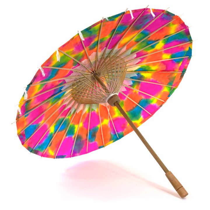Siesta - Wholesale Umbrella - Unisex - Tie Dye Saa Paper Parasol2