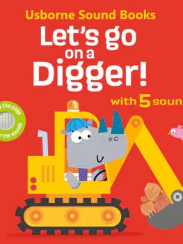 Let's go on a Digger sound book : Usborne for wholesale by HarperCollins