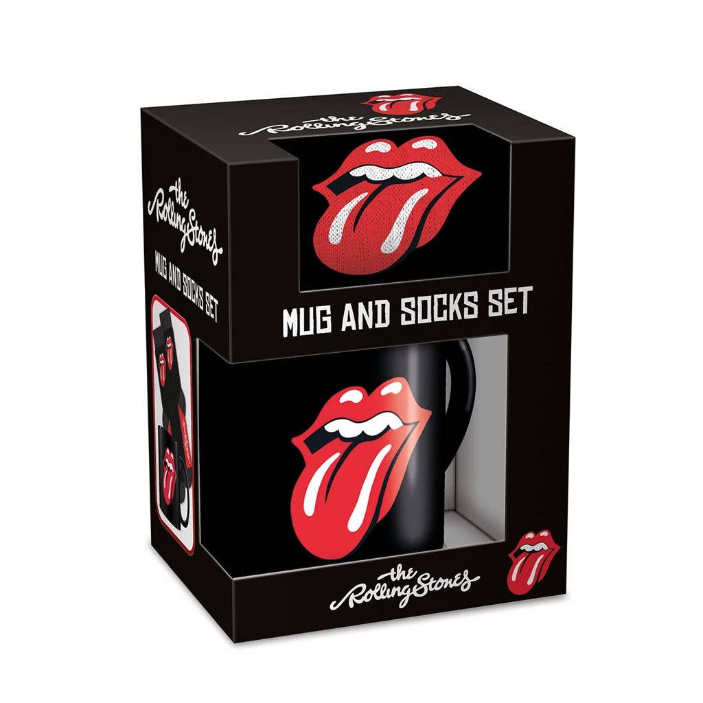Pyramid International - Wholesale Coffee Mug - The Rolling Stones (Tongue) Mug & Sock Set0