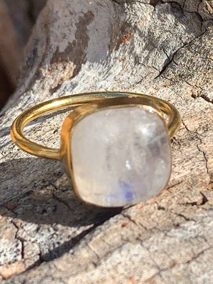 Anillo bohemio de diseñador Unity ✨ Ananda Ibiza para venta al por mayor de Aurobelle Ibiza